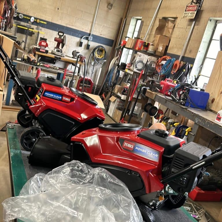 outdoor power equipment in Racine, plow repair in Racine, Racine lawn mower repair